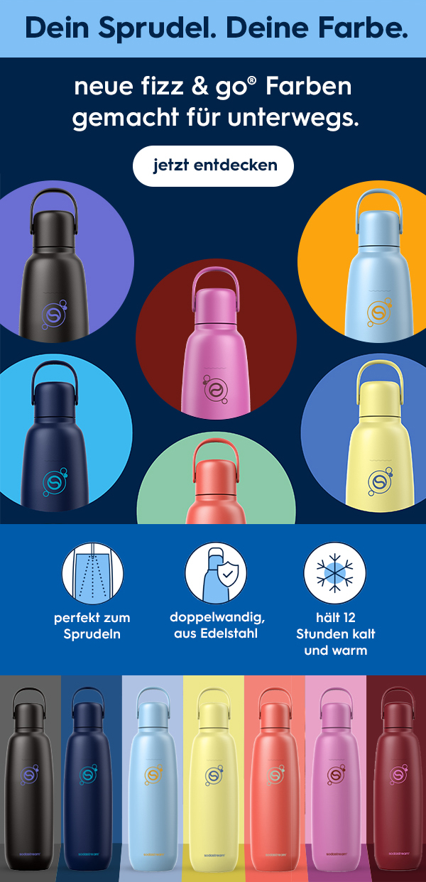 Dein Sprudel. Deine Farbe.